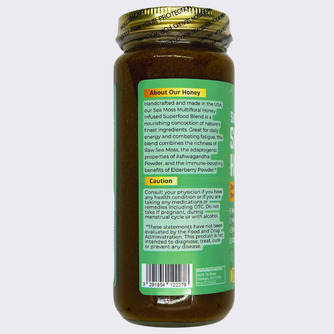Super Sea Moss Honey