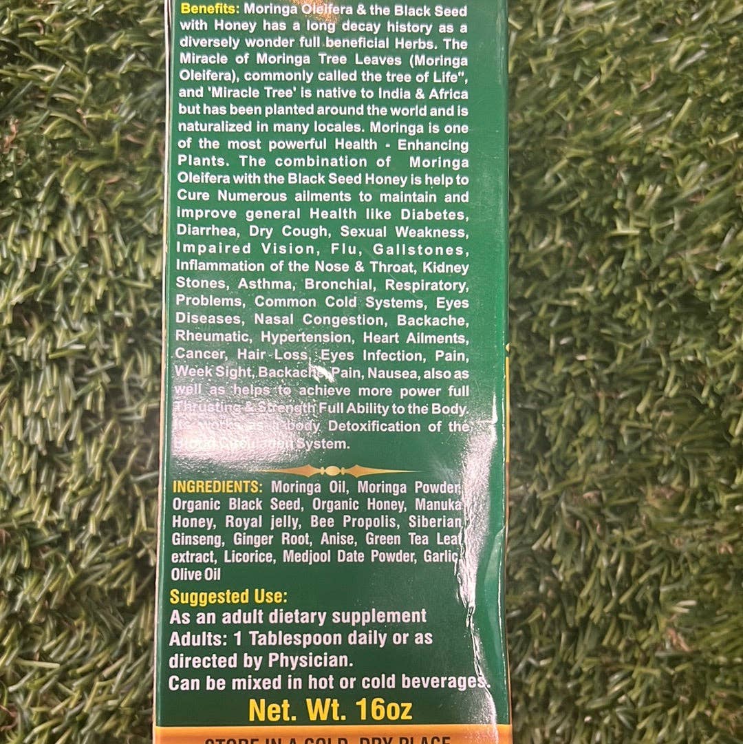 Moringa Honey with Black Seed