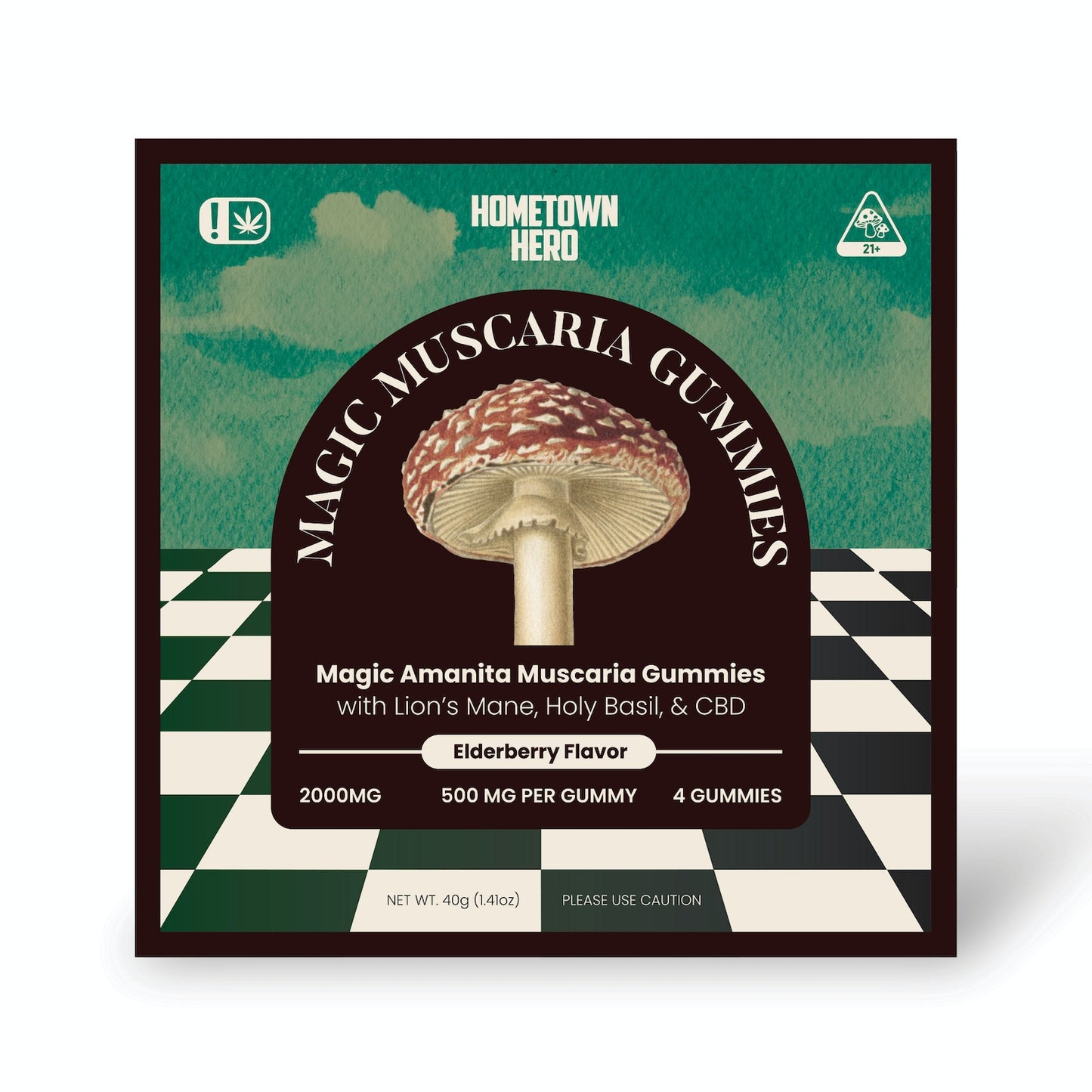 Hometown Hero: Magic Amanita Muscaria Gummies