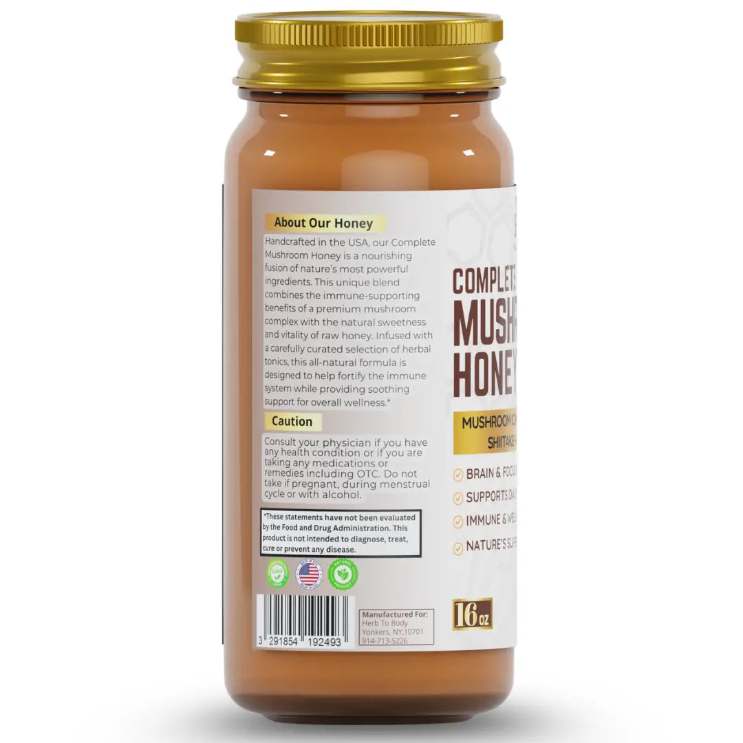 Mushroom Honey 16oz