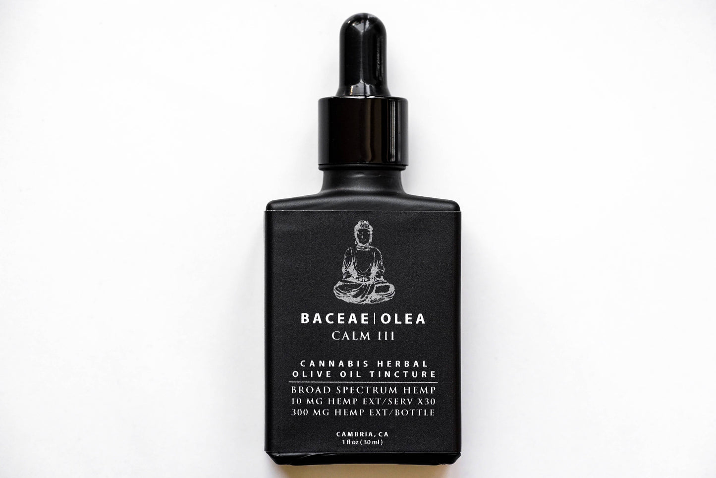 Calm - Stress relief herbal tincture w/broad spectrum hemp