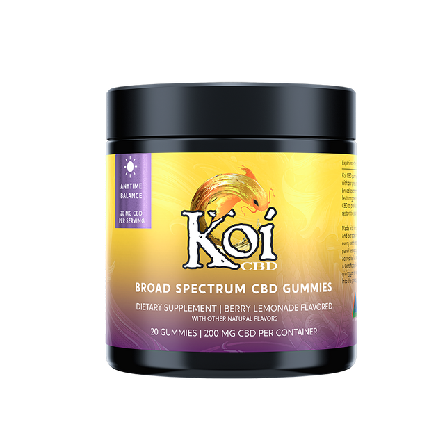 Koi Broad Spectrum CBD Anytime Gummies