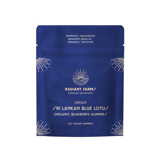 Dream: Blue Lotus Gummies — 50 mg Sri Lankan Extract | 10 ct