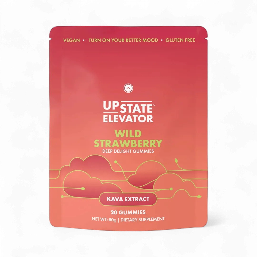 Wild Strawberry Deep Delight Gummy, 25mg Kava