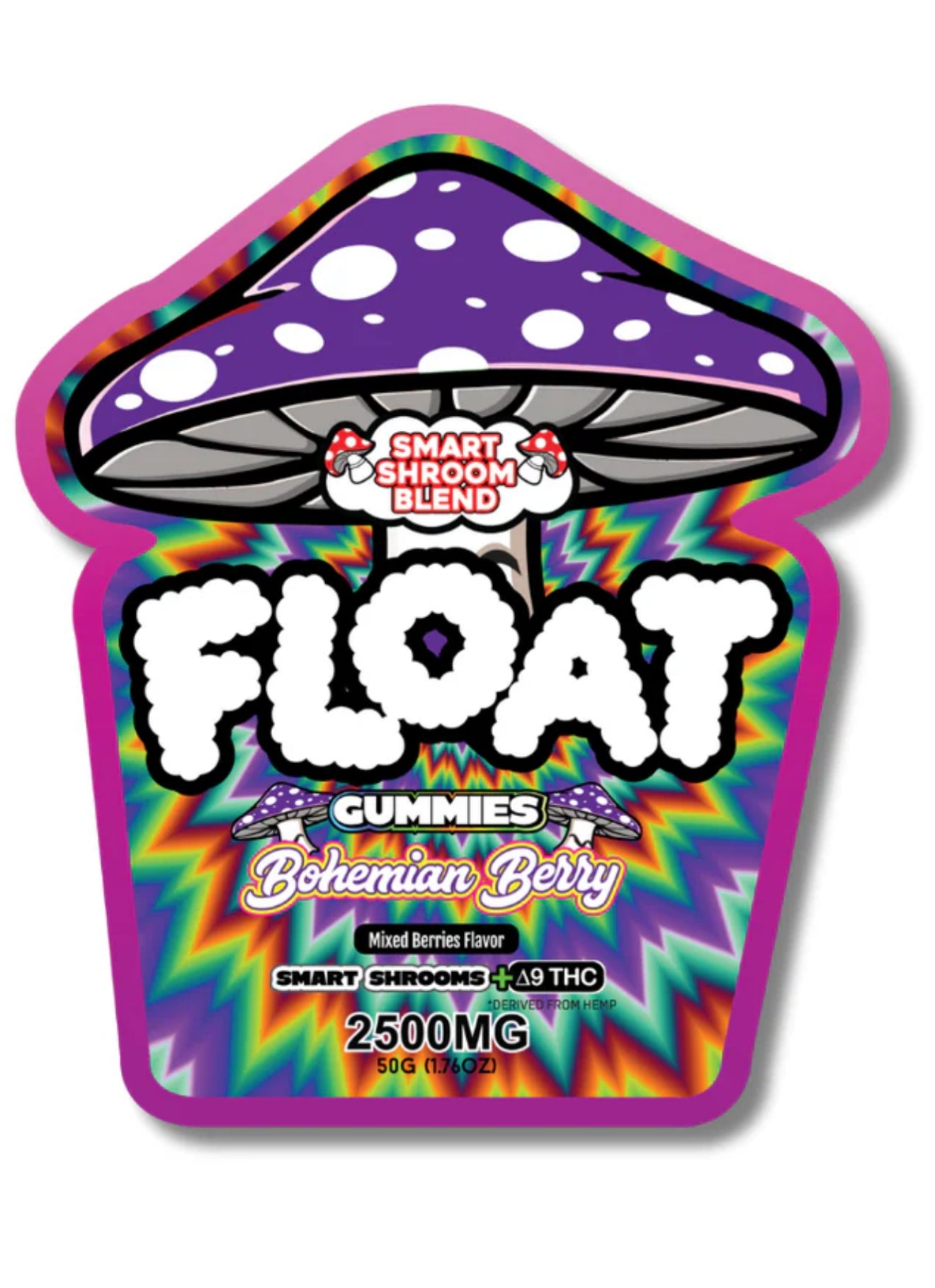 Float Mushroom Gummies w/D9