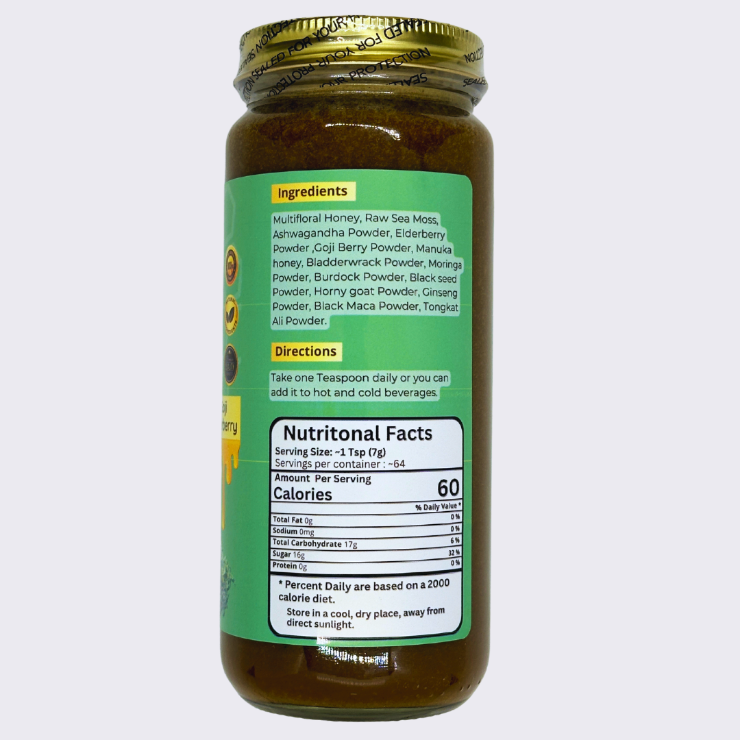 Super Sea Moss Honey