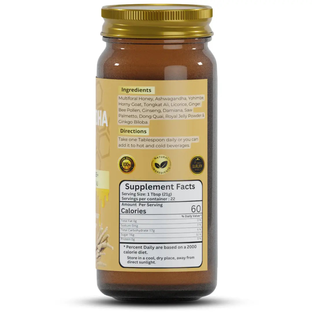 Ashwaganda Honey 16oz