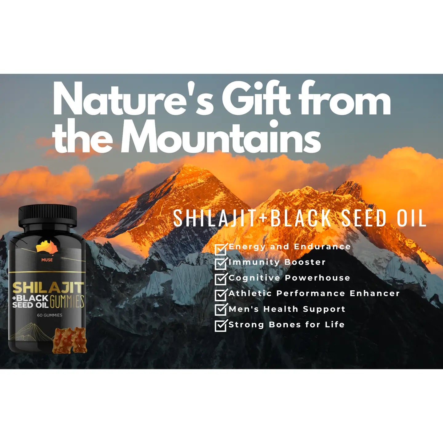 VitaMuse Shilajit Gummies