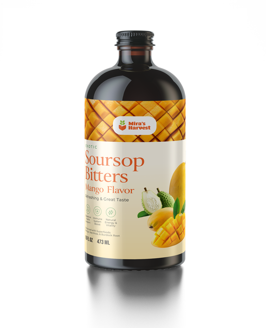 Mira’s Harvest Soursop Bitters Mango Flavor