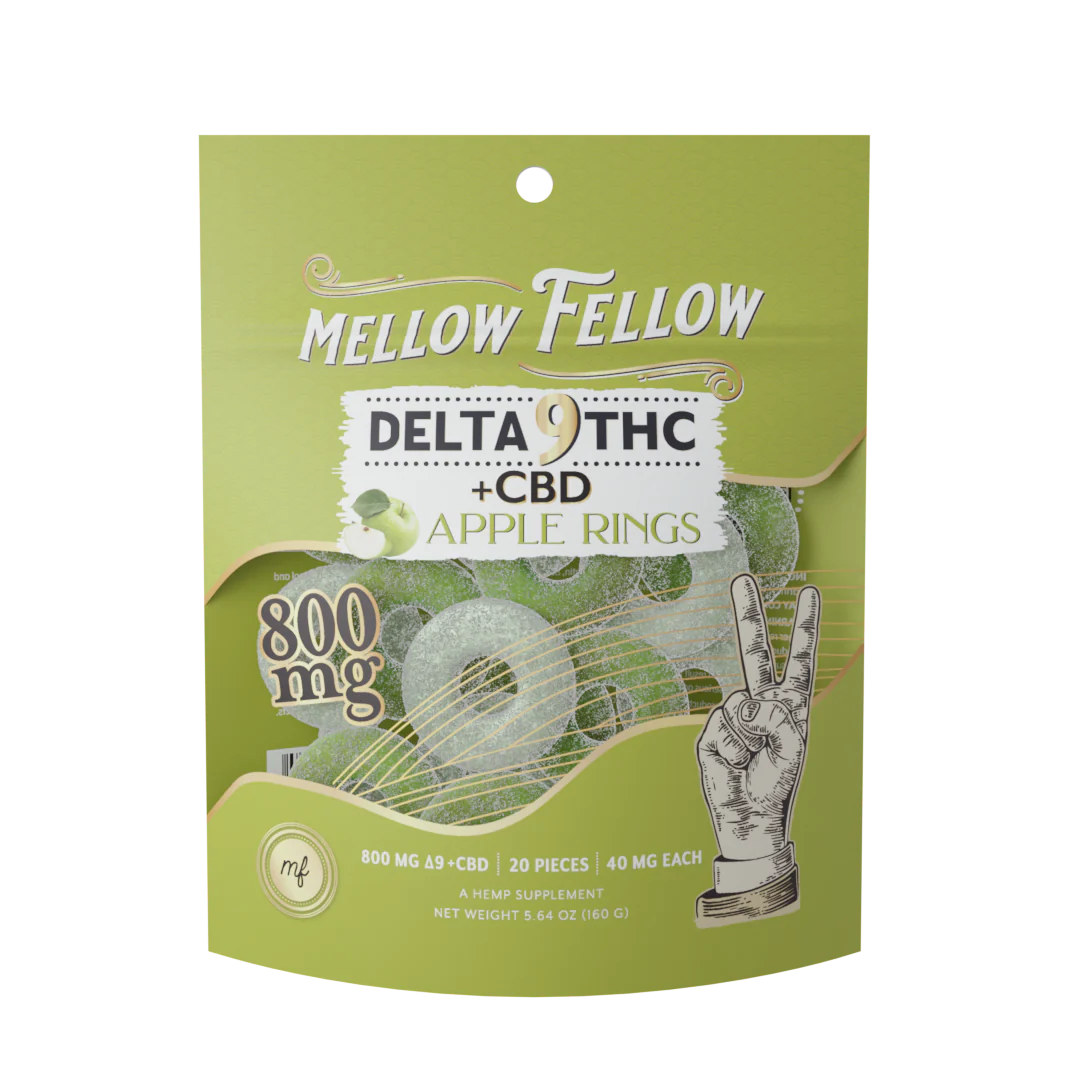 Mellow Fellow - 1:1 D9 & CBD Gummie Rings
