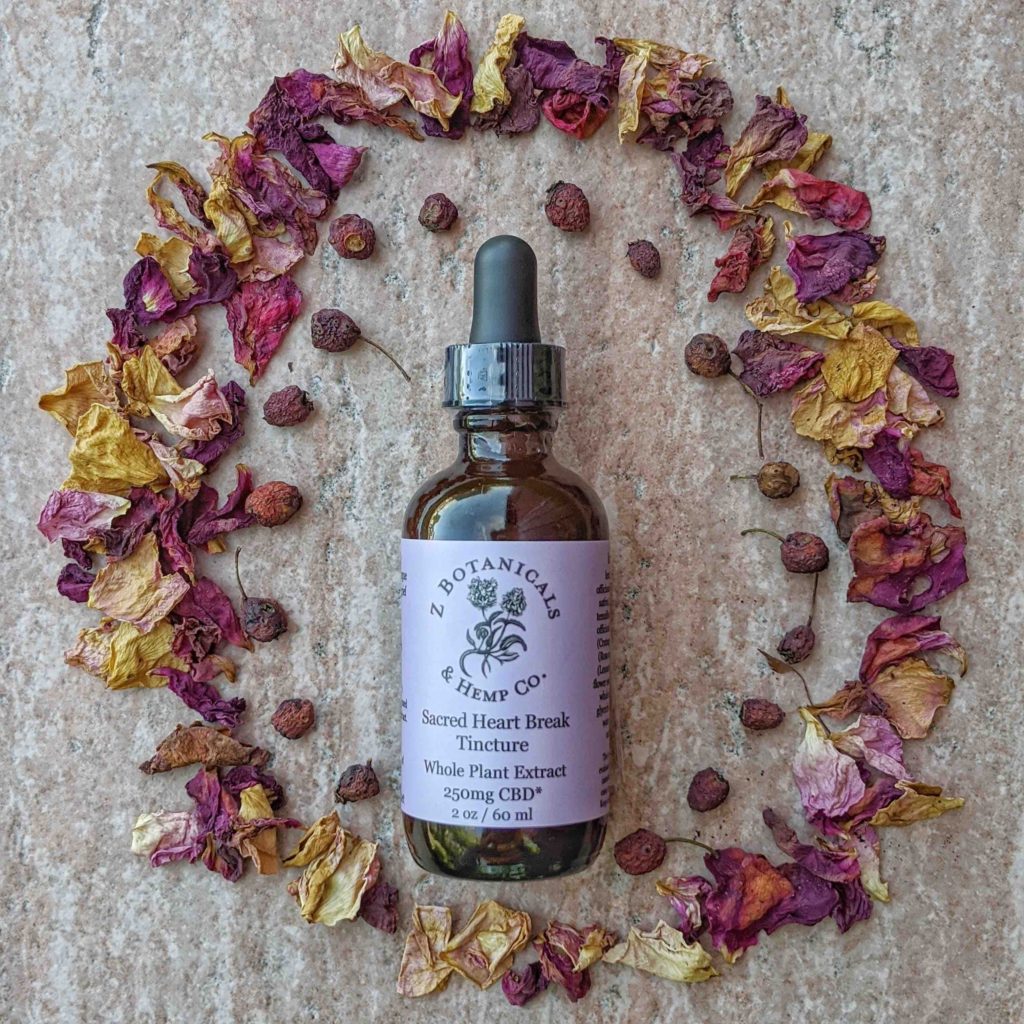 Sacred Heart Break Tincture Z Botanicals
