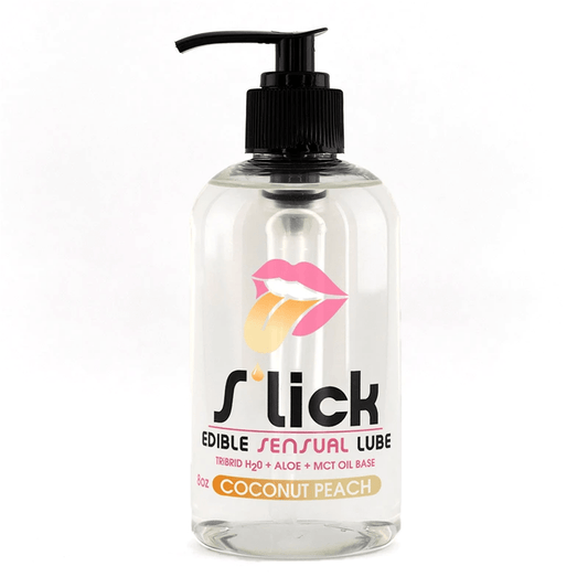S'lick Edible Lube - Coconut Peach