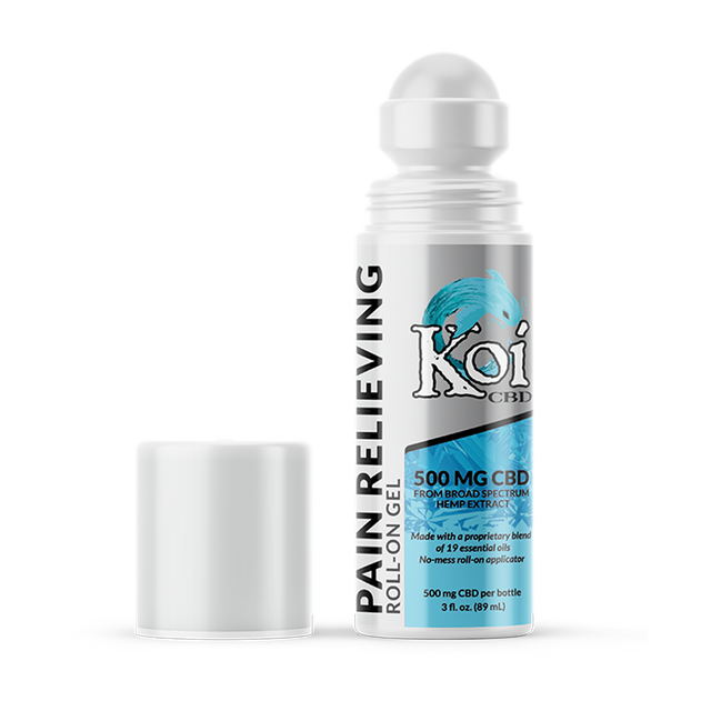 Koi CBD Pain Relieving Roll On Gel 500mg