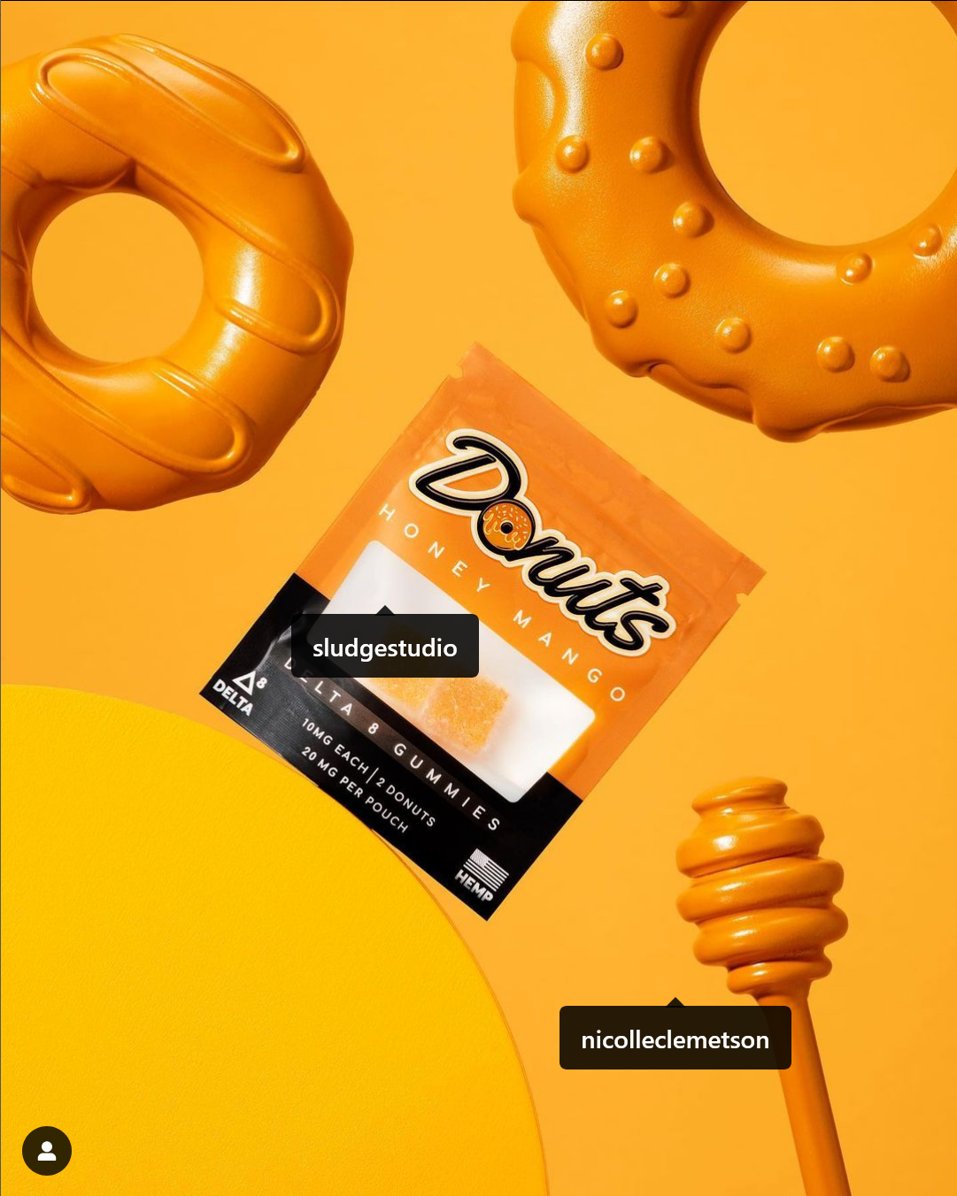 10Mg Donuts Delta-8 Gummies 20ct