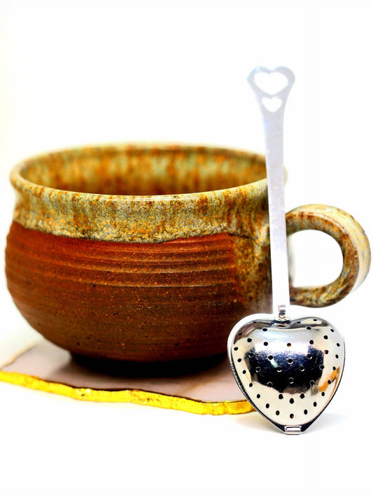 Heart Shape Tea Strainer